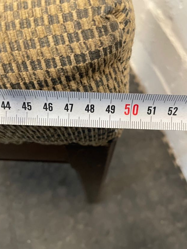 Dark Wood Dining Chair (No Back) - PRICE DROP