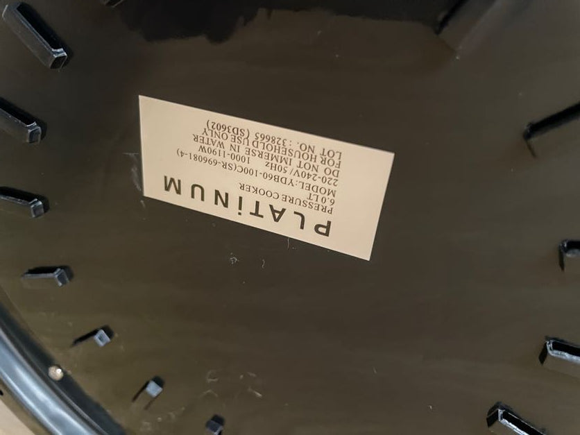 Platinum Electric Pressure Cooker