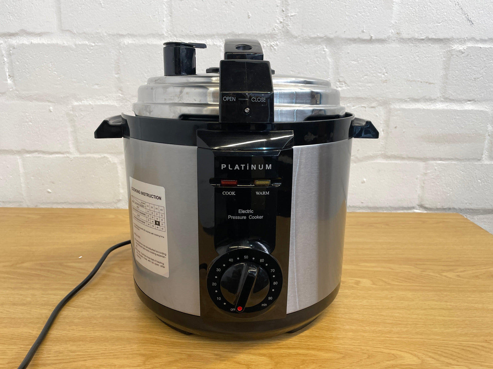 Platinum Electric Pressure Cooker