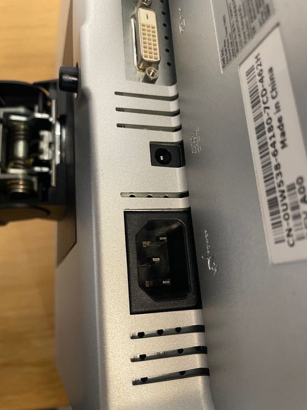 Dell 19inch PC Monitor Silver & Black