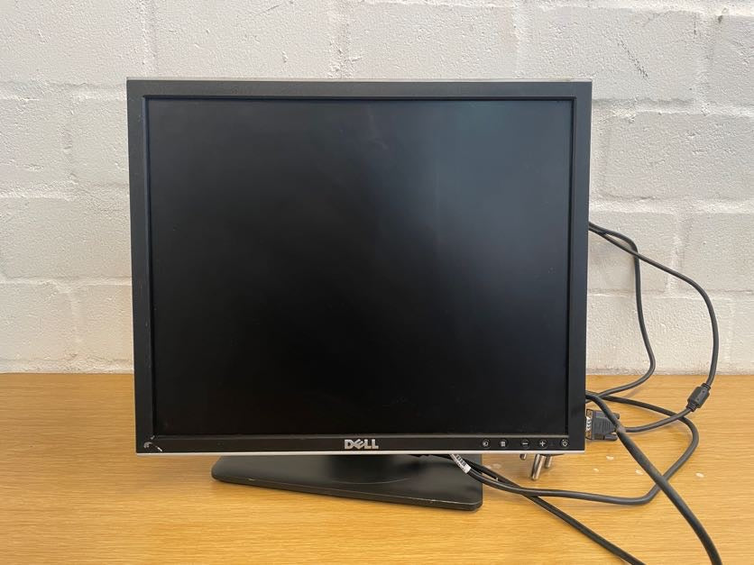 Dell 19inch PC Monitor Silver & Black