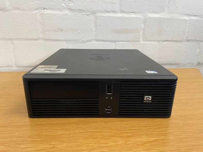 Hp Rp5700 HP rp5700 Base Model Desktop PC (AV334AV - 1.8GHZ 2GB RAM 232GB HDD ...