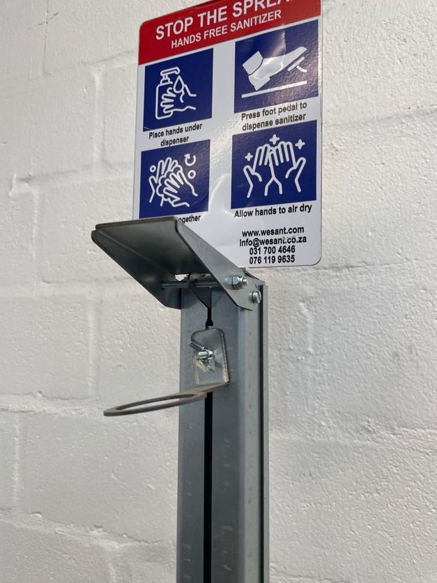 Floor Standing Hand Sanitizer Stand