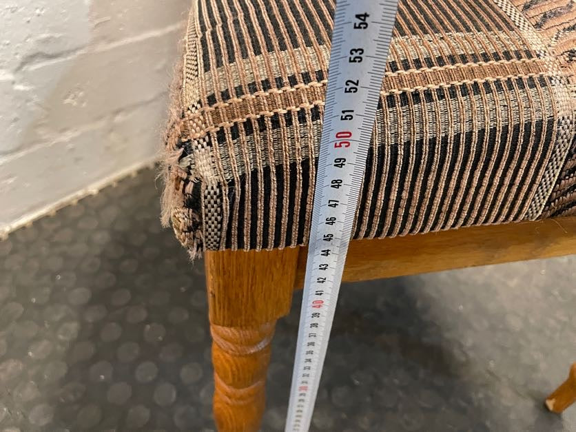 Oak Print Dining Chair - PRICE DROP - 2ndhandwarehouse.com