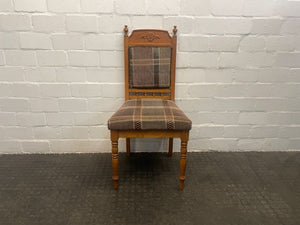 Oak Print Dining Chair - PRICE DROP