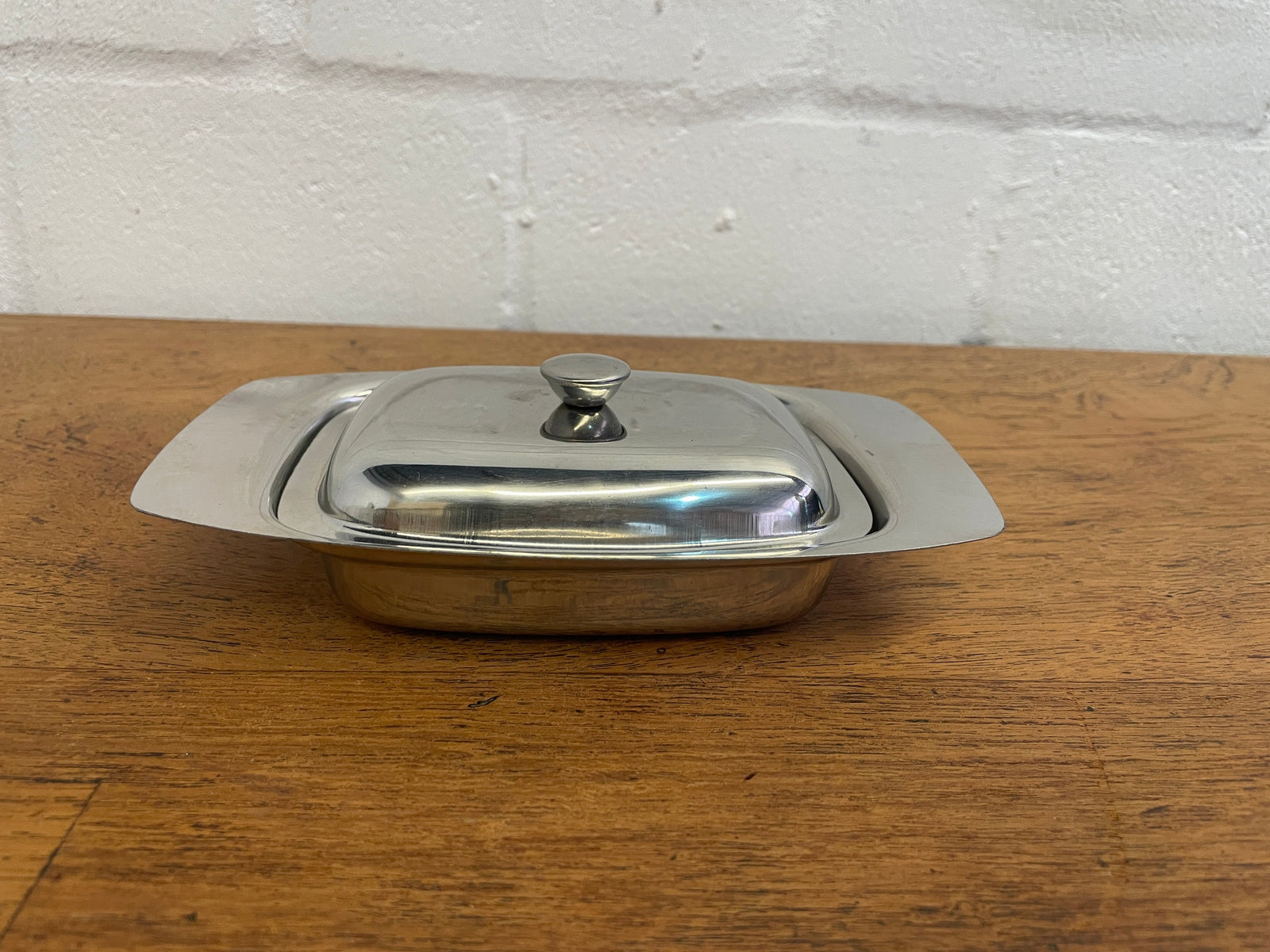 Stainless Steel Butter Dish - 2ndhandwarehouse.com
