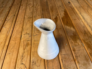 Off White Clay Vase