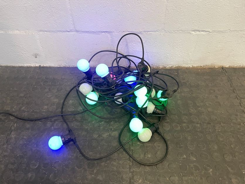 Patio Colorful String Lights