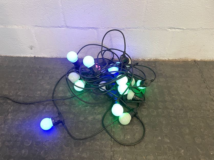 Patio Colorful String Lights