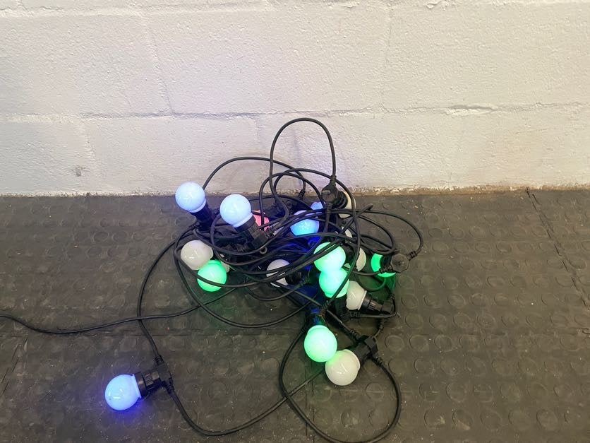 Patio Colorful String Lights