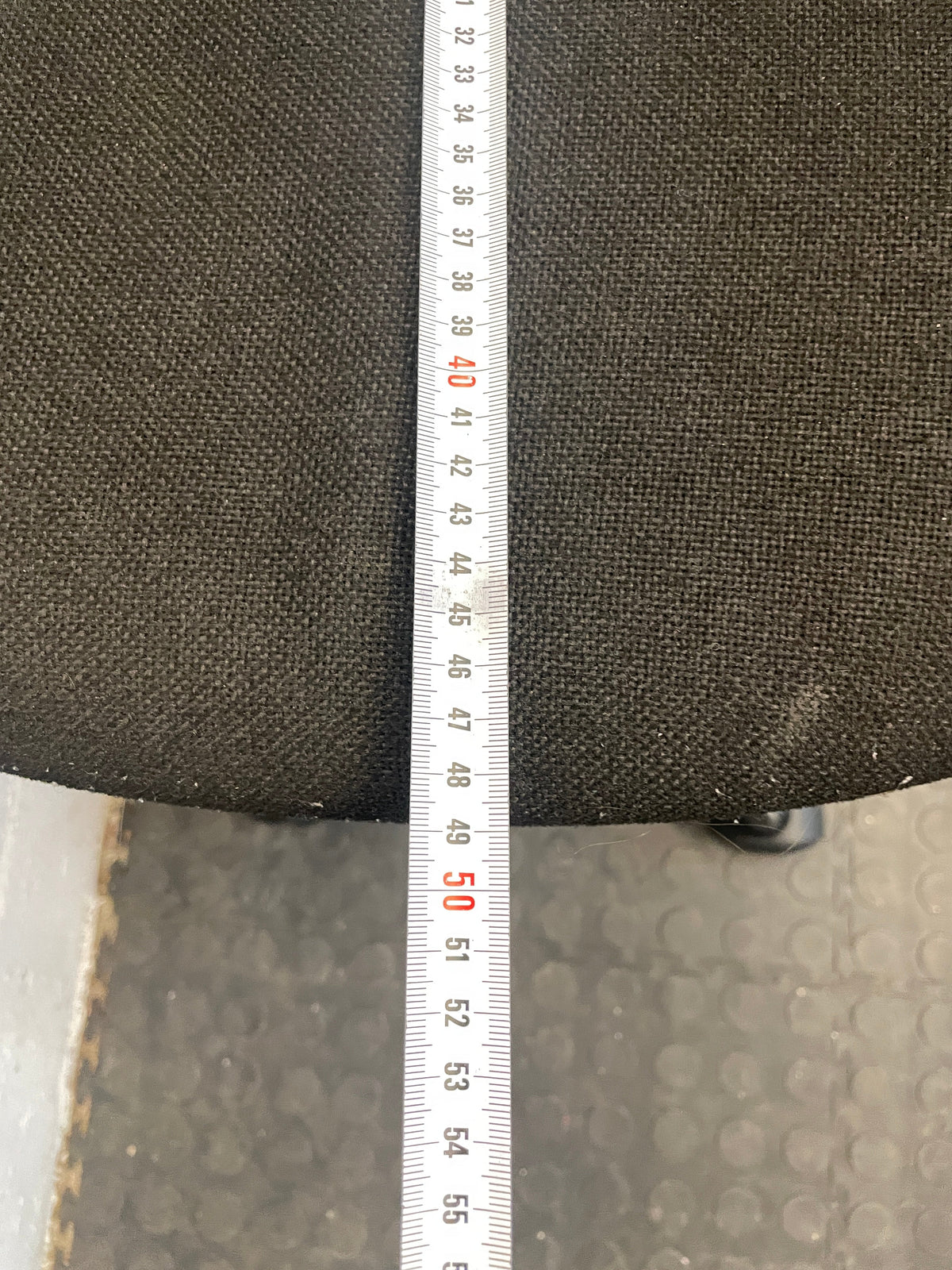 Black Typist Chair with Arm Rests