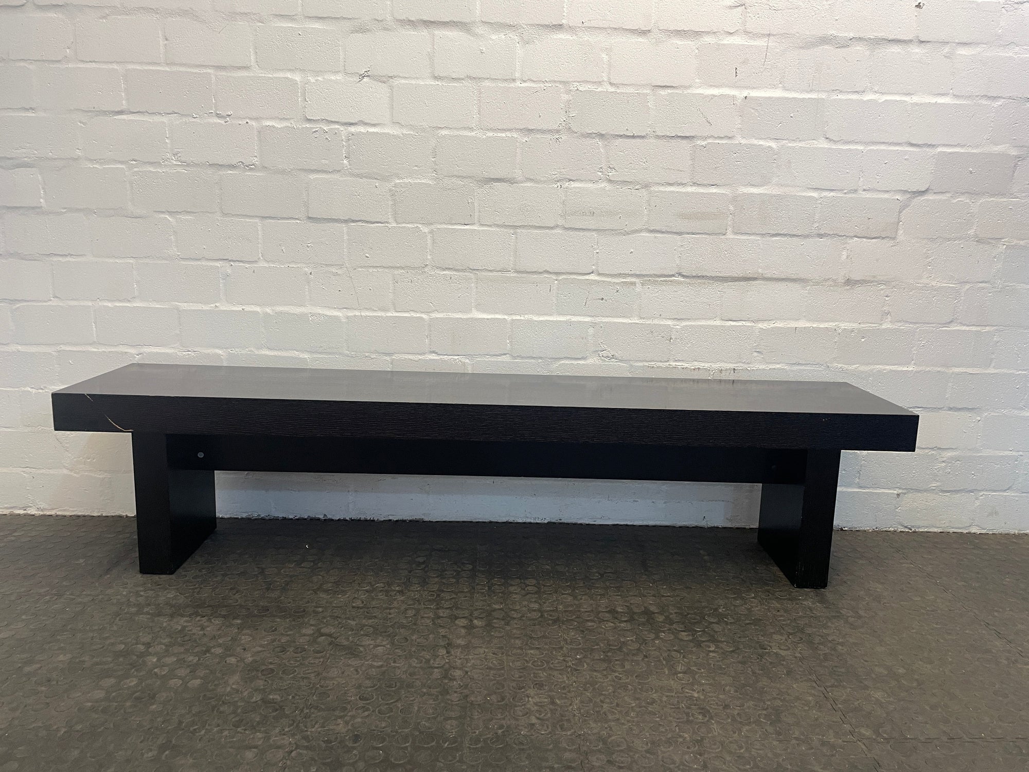 Dark Wood Bench