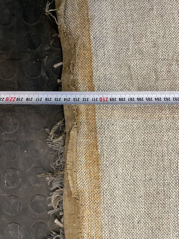 Grey & Cream Fury Rug 160 x 220 - PRICE DROP