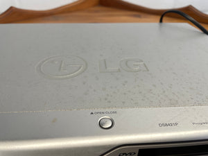 LG Silver DVD Player