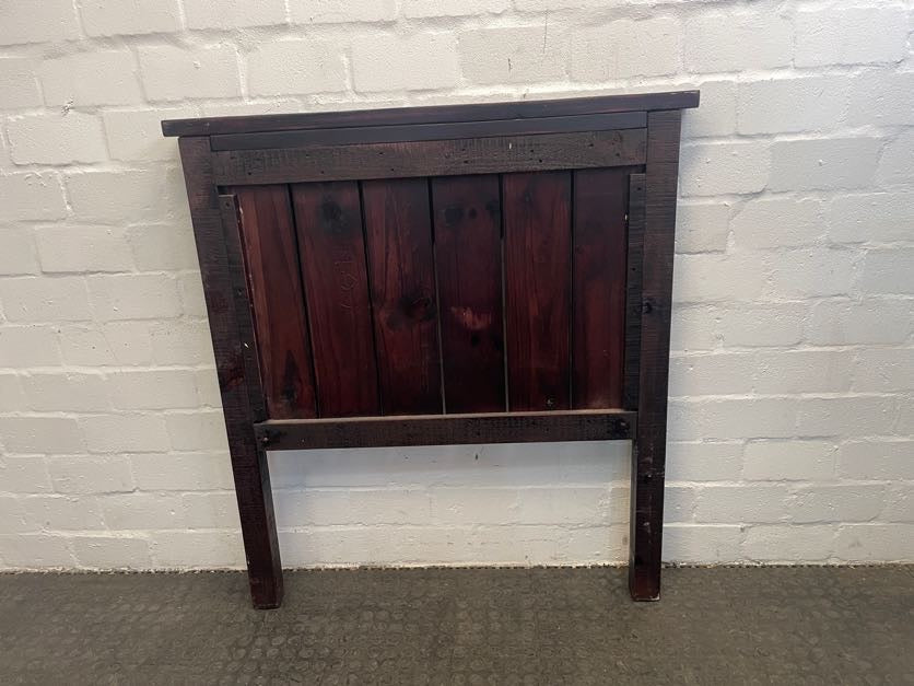 Dark Cherry Single Bed Headboard