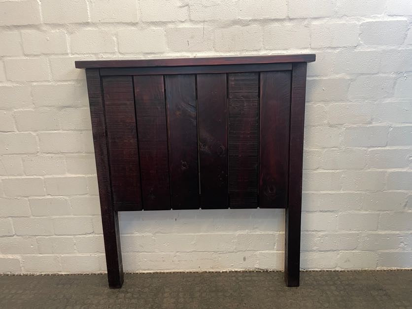 Dark Cherry Single Bed Headboard