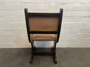 Hard Wood Brown Dining Chair - PRICE DROP