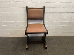 Hard Wood Brown Dining Chair - PRICE DROP