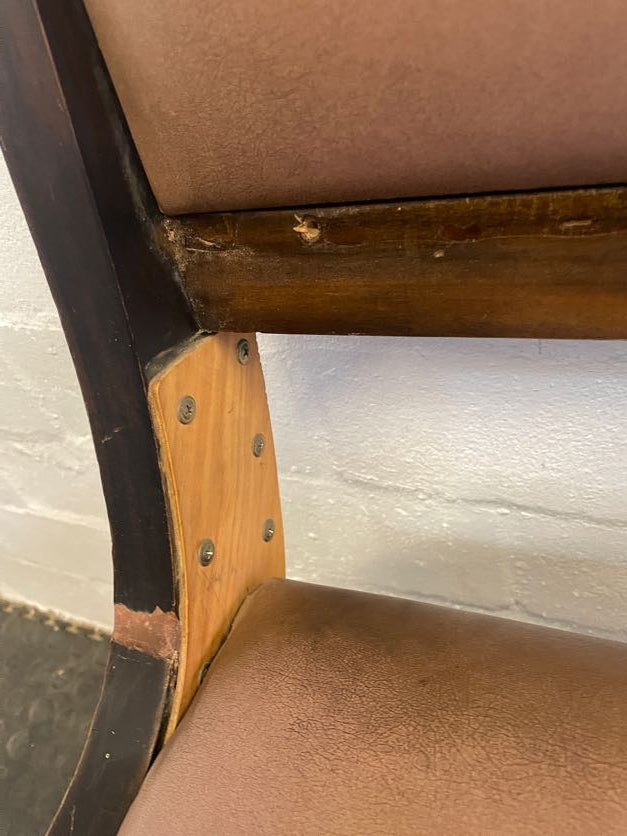 Hard Wood Brown Dining Chair - PRICE DROP