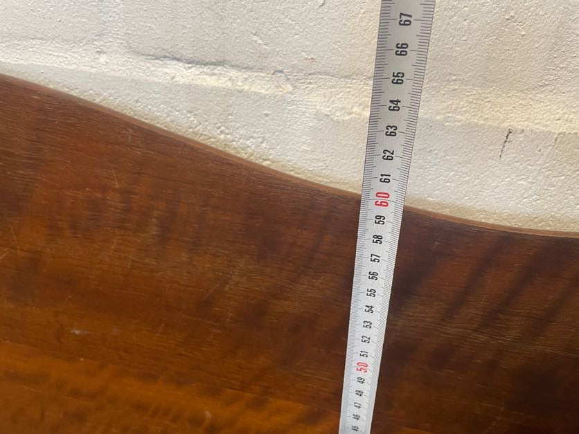 Wooden Ball & Claw Double Bed Footboard