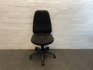 Hight Back Black Typist Chair