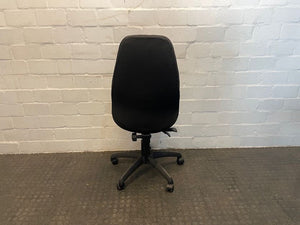 Hight Back Black Typist Chair