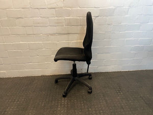 Hight Back Black Typist Chair