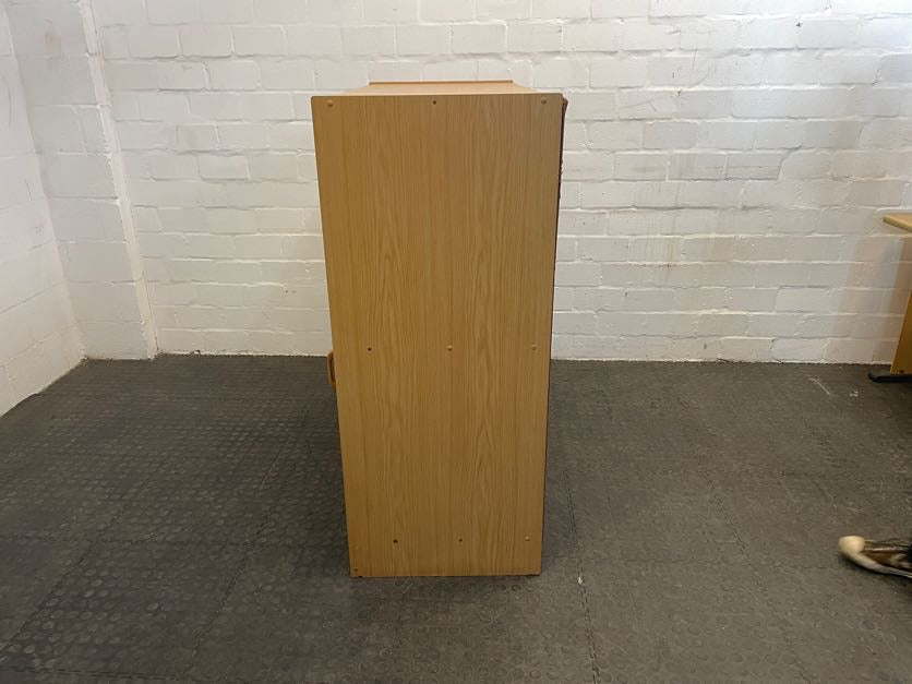 Oak Folding Work Desk - needs TLC