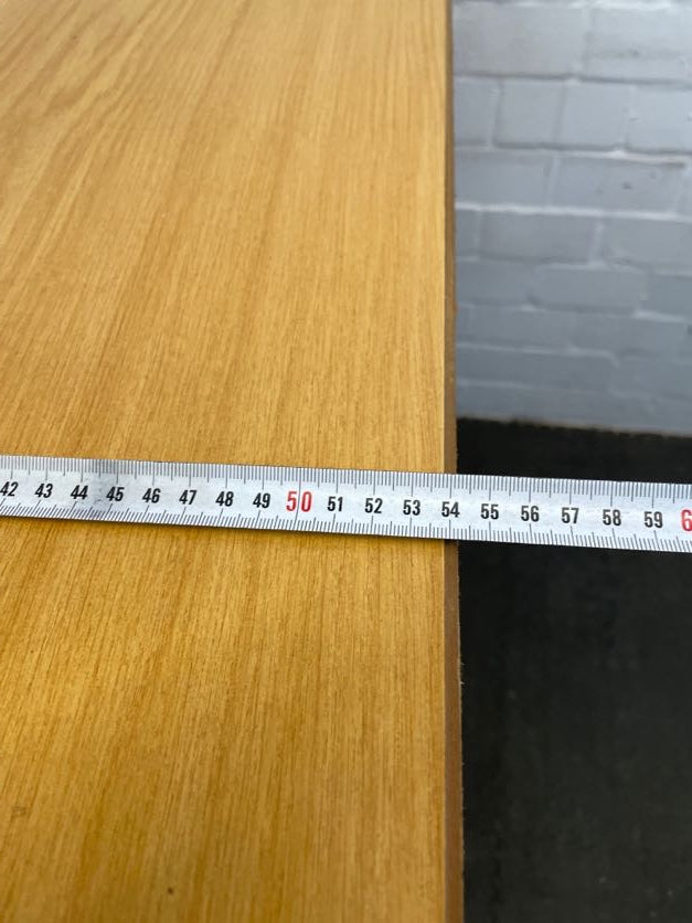 Oak Folding Work Desk - needs TLC