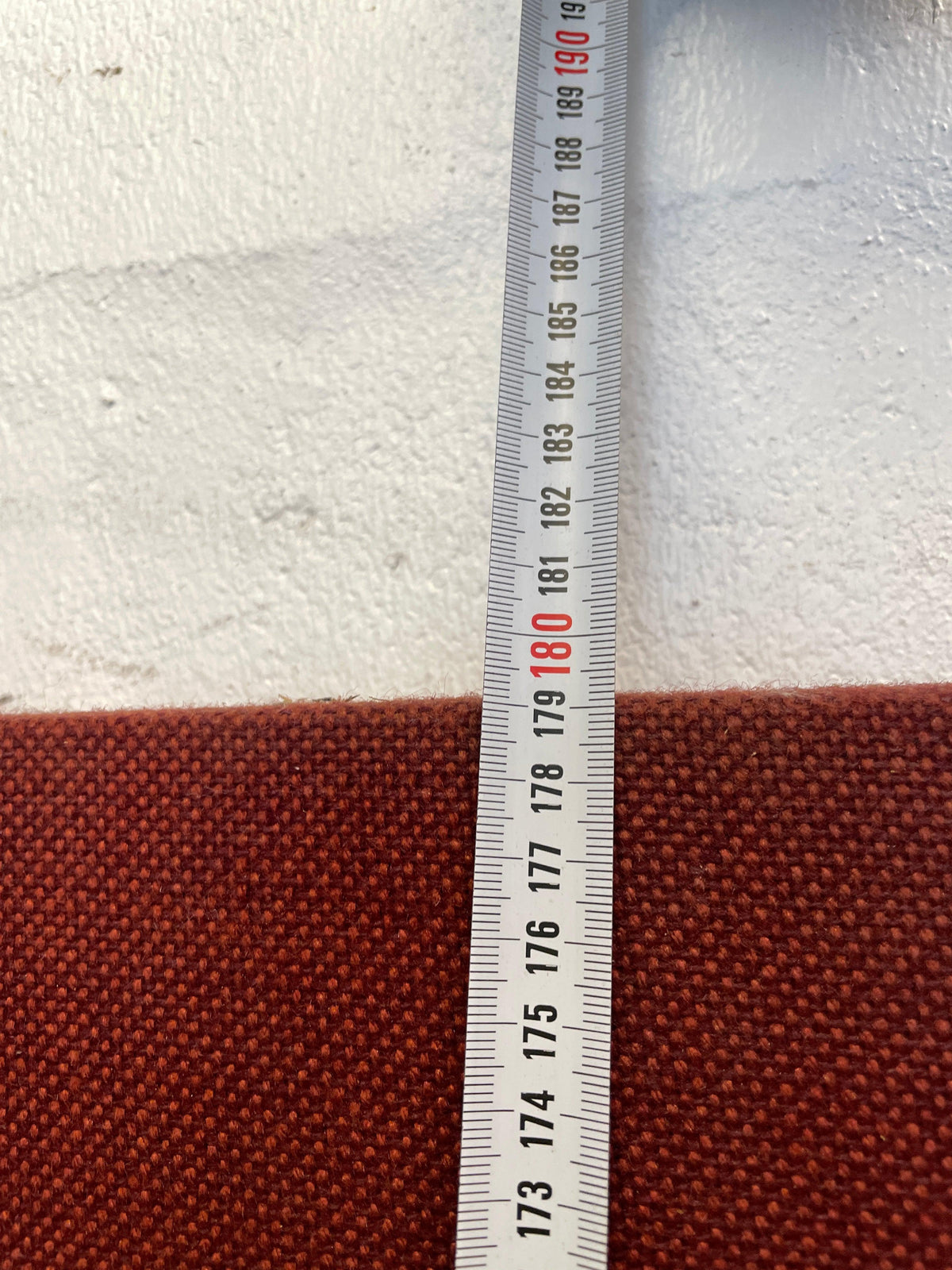 Maroon Office Divider 120cm X 180cm