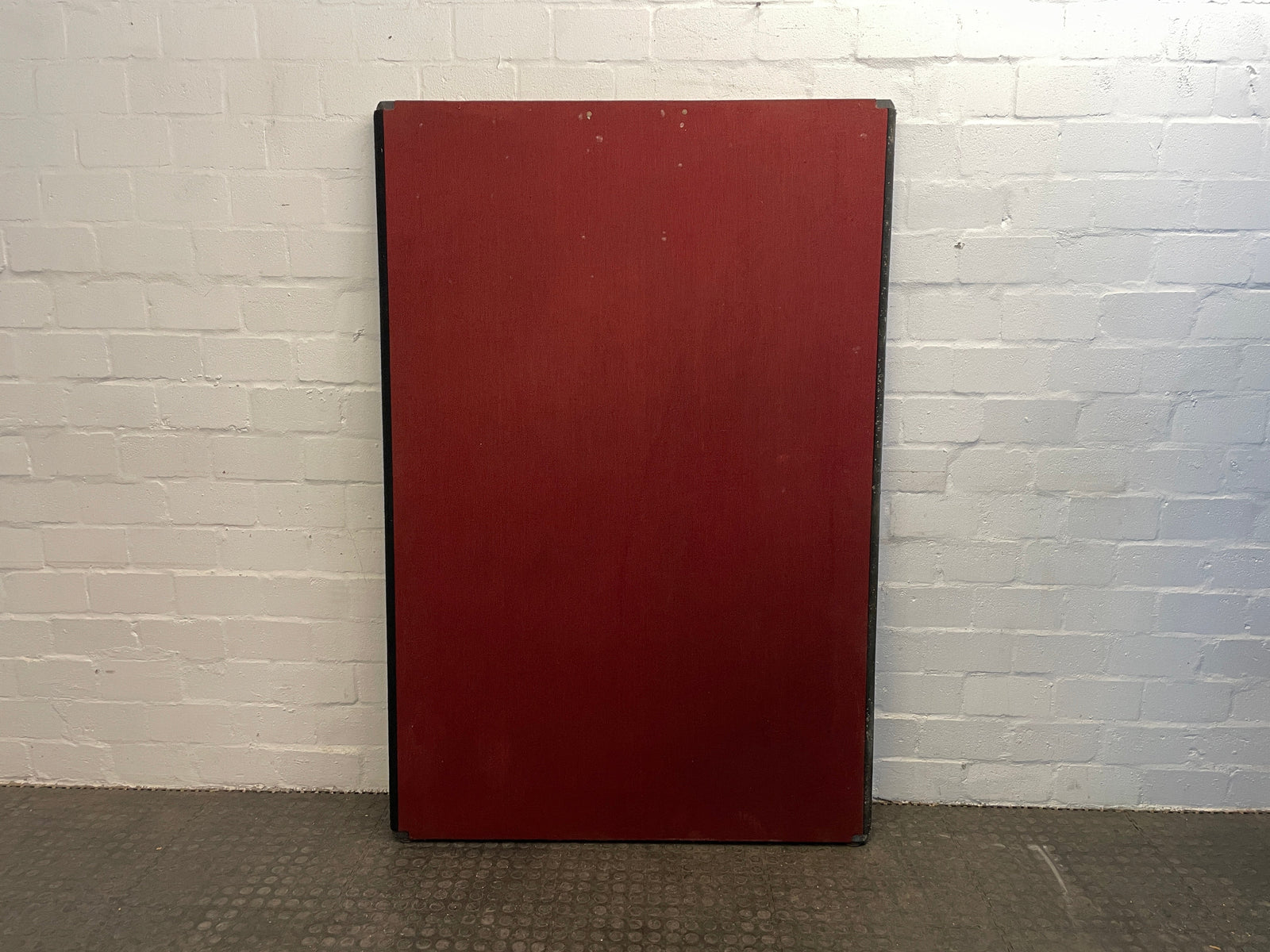 Maroon Office Divider 120cm X 180cm