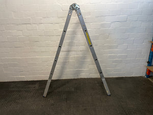 Silver Aluminium Foldable Ladder