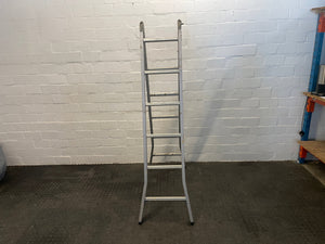 Silver Aluminium Foldable Ladder