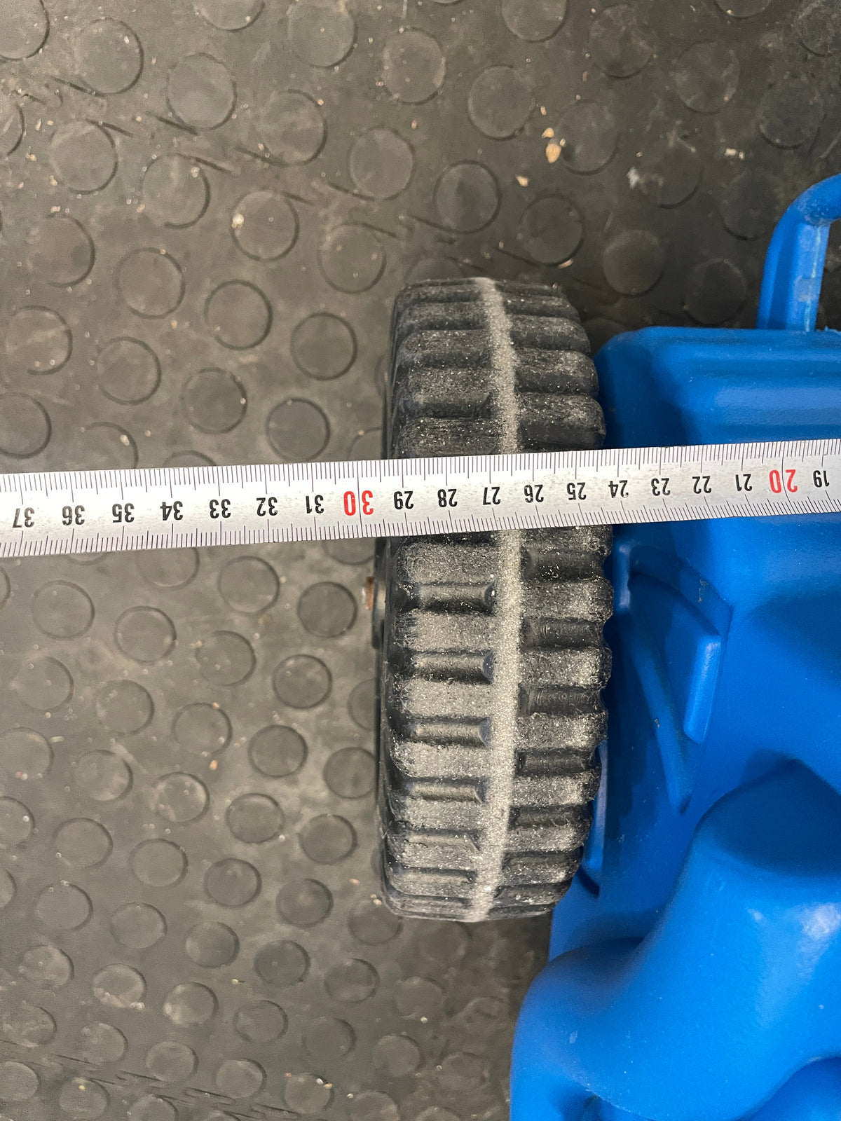 Blue Kids Plastic Motorbike (1 Arm Off)