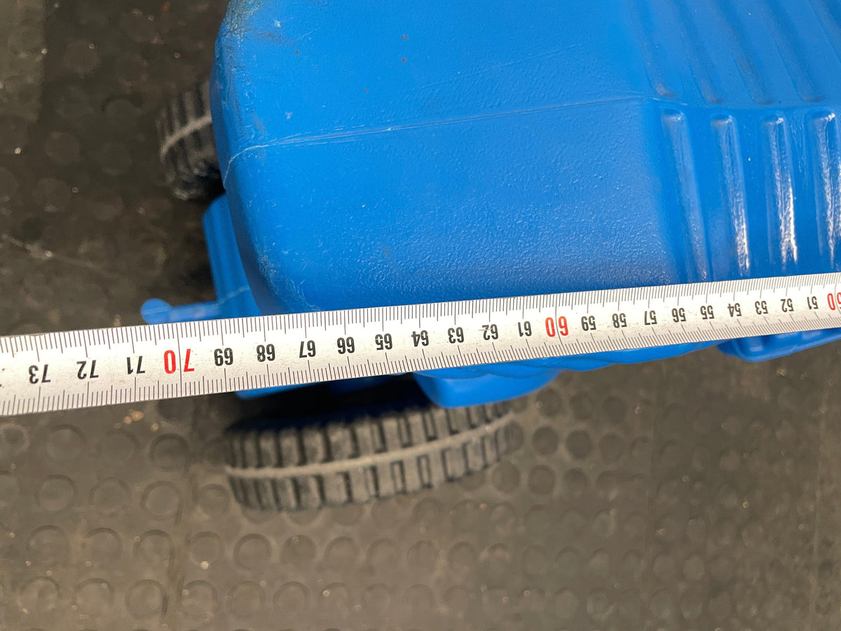 Blue Kids Plastic Motorbike (1 Arm Off)