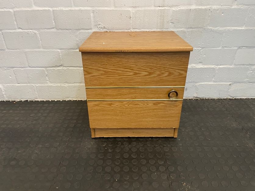 Print 1 Door Side Table (Small Damages) - PRICE DROP - 2ndhandwarehouse.com