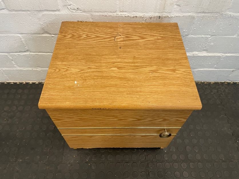 Print 1 Door Side Table (Small Damages) - PRICE DROP - 2ndhandwarehouse.com