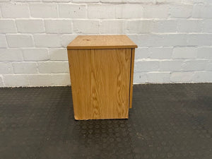 Print 1 Door Side Table (Small Damages) - PRICE DROP