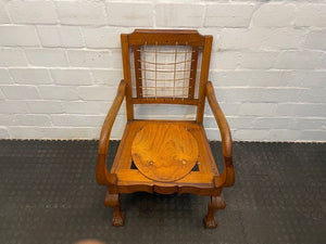 Wooden Antique Chair - PRICE DROP