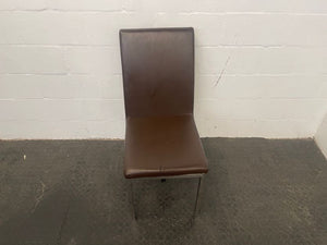 Brown Steel Framed Chair - PRICE DROP