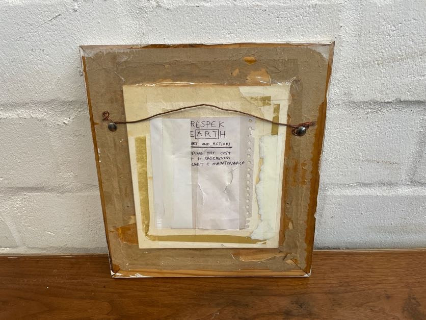 Abstract White Framed Art