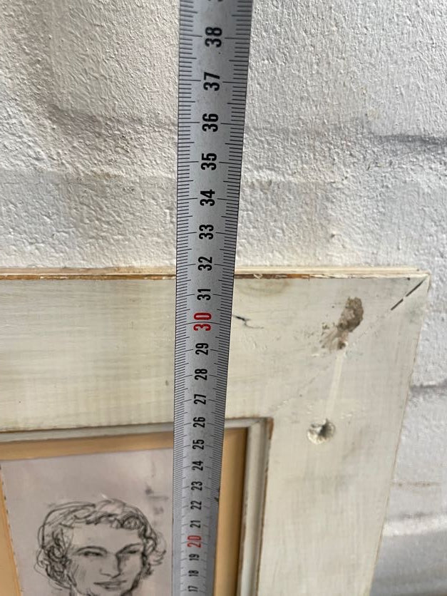 Abstract White Framed Art