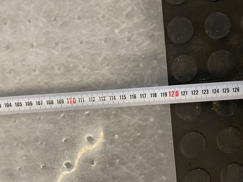 Clear Carpet Protector 120cm X 89cm - PRICE DROP