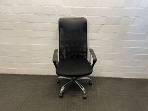 High Back Mash Office Chair (Hydraulic Faulty) - REDUCED