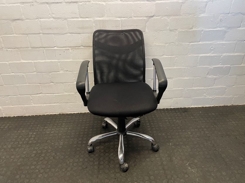 Steel Leg Mesh Office Chair