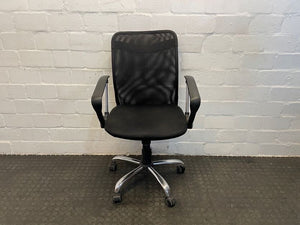 Mesh Back Steel Leg Office Chair