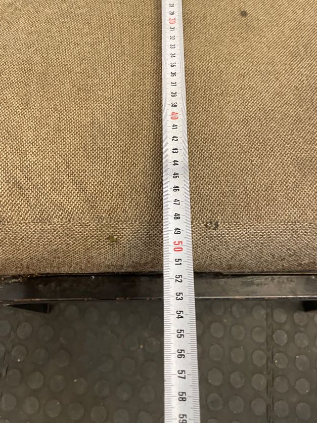 Grey Black Frame Visitors Chair - REDUCED - PRICE DROP - 2ndhandwarehouse.com