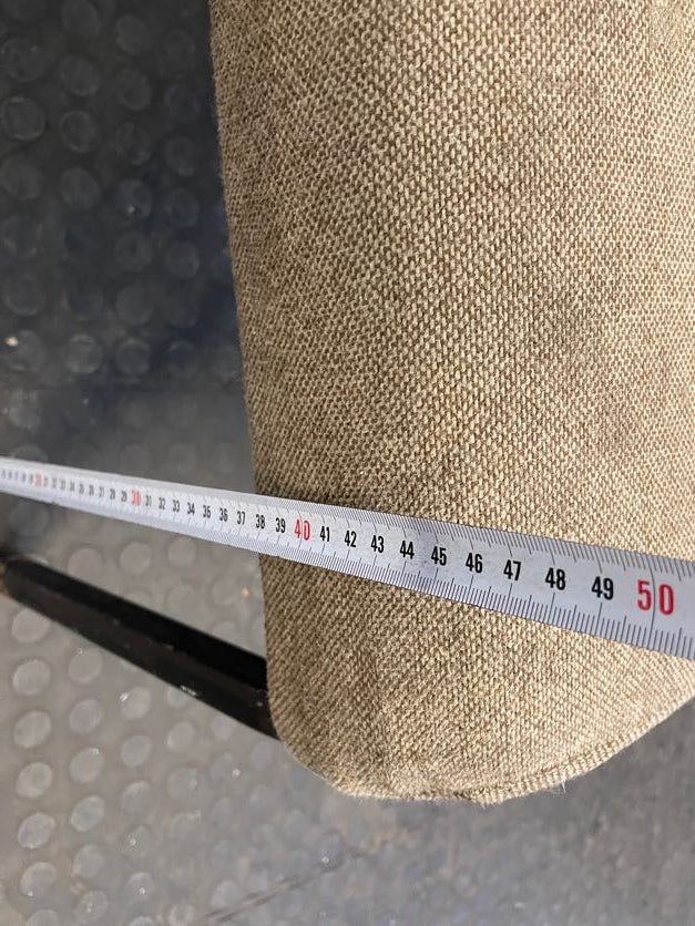 Grey Black Frame Visitors Chair - REDUCED - PRICE DROP - 2ndhandwarehouse.com