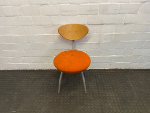 Orange Seat Visitors Chair - REDUCED - PRICE DROP