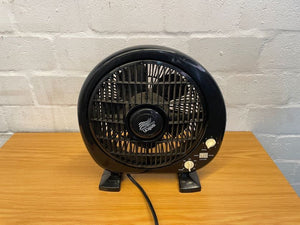 Black Salton Desk Fan (Timer Not Working)